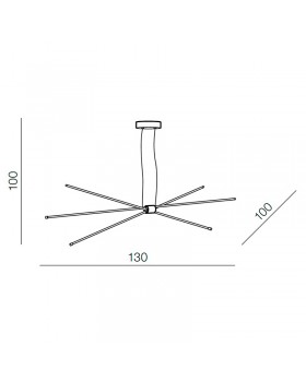 Подвесная люстра Azzardo Jax AZ3135-foto5