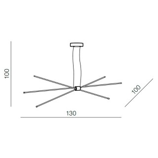 Подвесная люстра Azzardo Jax AZ3135-foto5