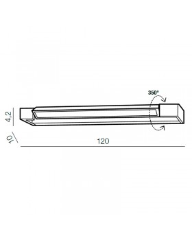 Настенный светильник Azzardo Dali 120 AZ2797-foto3