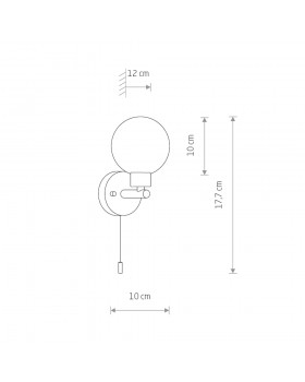 Настенный светильник Nowodvorski Simi 8052-foto2