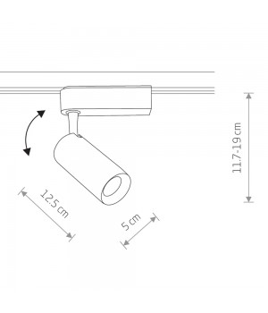 Трековый светильник Nowodvorski Profile Iris 9001-foto2