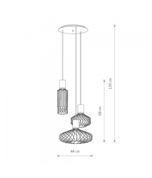Подвесная люстра Nowodvorski Pico 8863-foto7