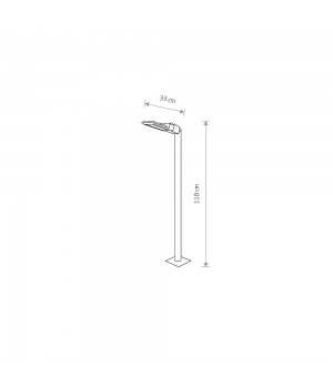 Уличный светодиодный светильник Nowodvorski Pathway Led 9420-foto2