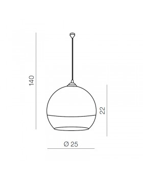 Подвесная люстра Azzardo Silver ball 25 AZ0733-foto3