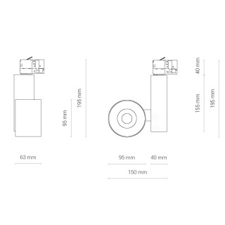 Трековый светильник Nowodvorski Nea Led 8757-foto7