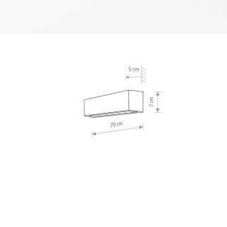 Настенный светильник Nowodvorski Straight Wall XS 6345-foto7
