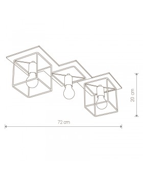 Потолочный cветильник Nowodvorski Coba 9043-foto2