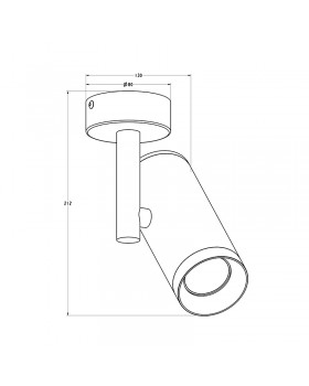 Спот Zumaline TORI SL 2 20015-BK-foto2