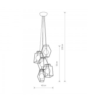 Подвесная люстра Nowodvorski Fiord 9665-foto2