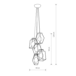 Подвесная люстра Nowodvorski Fiord 9665-foto2