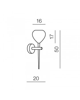 Настенный светильник Azzardo Aga wall AZ1073-foto2