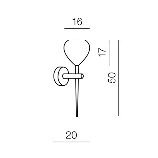 Настенный светильник Azzardo Aga wall AZ1073-foto2