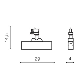 Трековый светильник Azzardo Linnea 29 Track 3 AZ4563-foto2