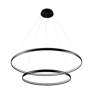 Подвесная люстра Zumaline CARLO PL210503-800+1200-BK-foto2