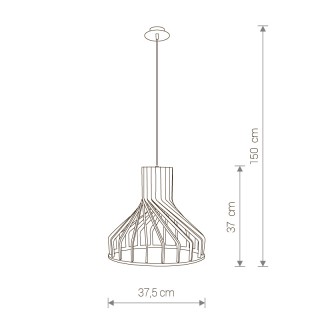 Подвесной светильник Nowodvorski Bio 6338-foto2