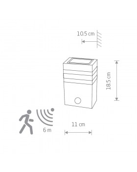 Уличный настенный светильник Nowodvorski Rio 7017-foto2