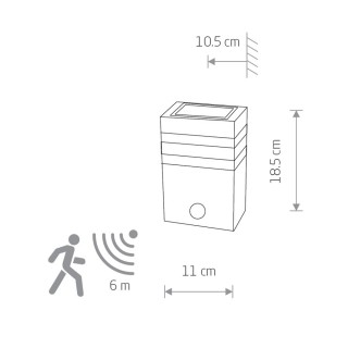 Уличный настенный светильник Nowodvorski Rio 7017-foto2