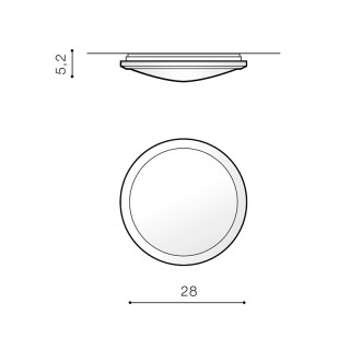 Накладной светильник Azzardo Junona 28 AZ2747-foto3