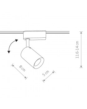 Трековый светильник Nowodvorski Profile Iris 8998-foto2