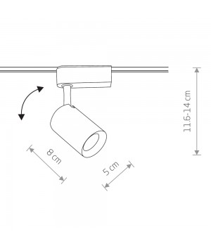 Трековый светильник Nowodvorski Profile Iris 8996-foto2