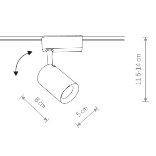 Трековый светильник Nowodvorski Profile Iris 8995-foto2