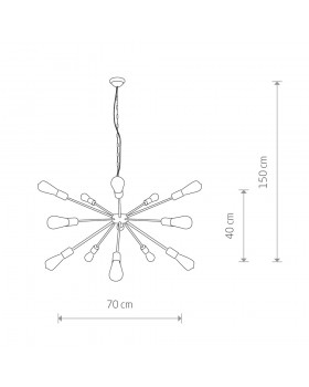 Подвесная люстра Nowodvorski Rod 9027-foto8