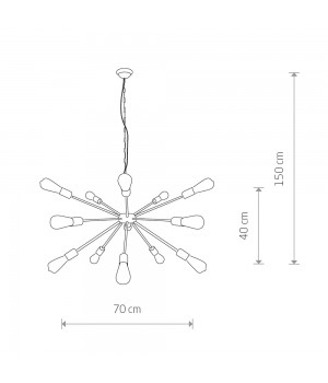 Подвесная люстра Nowodvorski Rod 9027-foto8