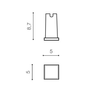 Встраиваемый светильник Azzardo Alf Square AZ4465-foto2