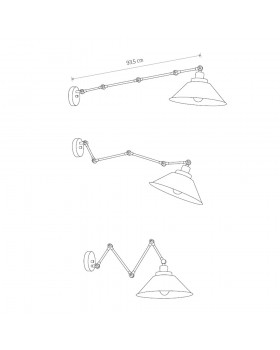 Настенно-потолочный светильник Nowodvorski Pantograph 9126-foto8