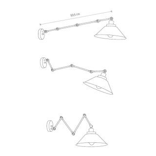 Настенно-потолочный светильник Nowodvorski Pantograph 9126-foto8