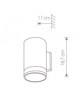 Уличный настенный светильник Nowodvorski Rock 3405-foto7