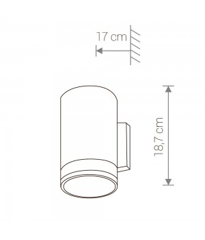 Уличный настенный светильник Nowodvorski Rock 3405-foto7