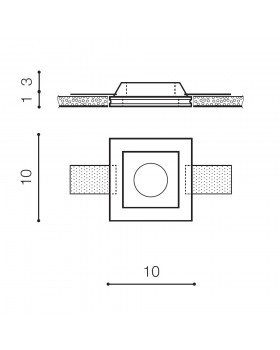 Встраиваемый светильник Azzardo Hera AZ3466-foto3