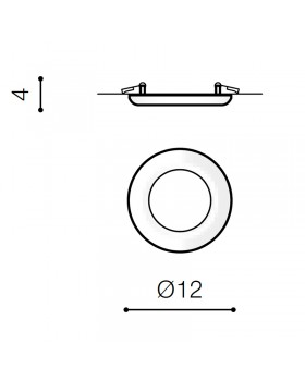 Встраиваемый светильник Azzardo Linda 12 AZ2239-foto2