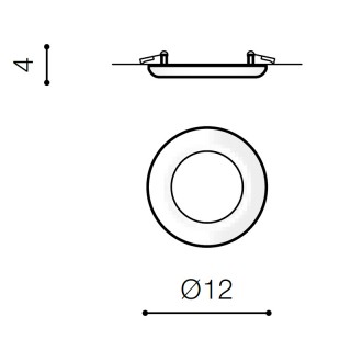 Встраиваемый светильник Azzardo Linda 12 AZ2239-foto2