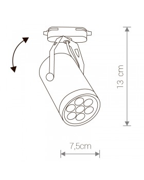 Трековый светильник Nowodvorski Store Led 6825-foto2
