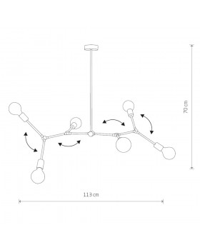 Потолочная люстра Nowodvorski Twig 9138-foto8