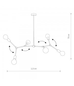 Потолочная люстра Nowodvorski Twig 9138-foto8
