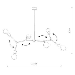 Потолочная люстра Nowodvorski Twig 9138-foto8
