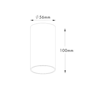 Потолочный светильник Zumaline TUBA SL 1 92680-foto2