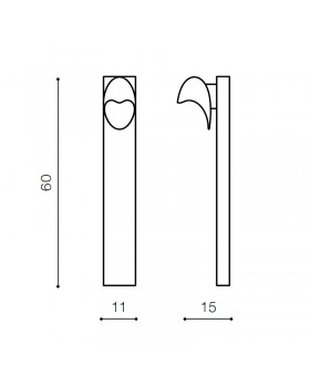 Уличный светильник Azzardo Matera 600 AZ2185-foto2