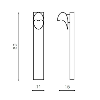 Уличный светильник Azzardo Matera 600 AZ2185-foto2
