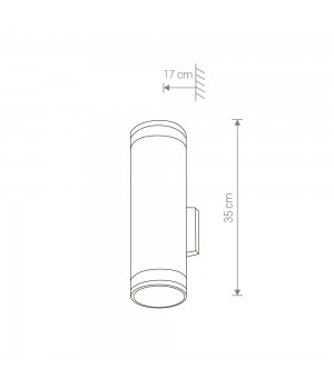 Уличный настенный светильник Nowodvorski Rock 3407-foto7