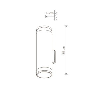 Уличный настенный светильник Nowodvorski Rock 3407-foto7