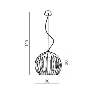 Подвесная люстра Azzardo Arcada M AZ0481-foto2