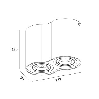 Потолочный светильник Zumaline RONDOO SL2 50407-WH-foto2