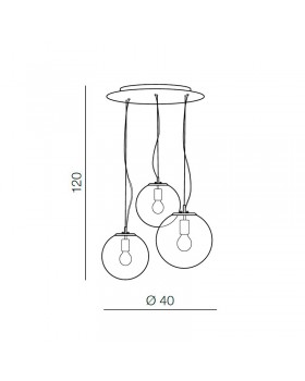 Подвесной светильник Azzardo Iris AZ3104-foto2