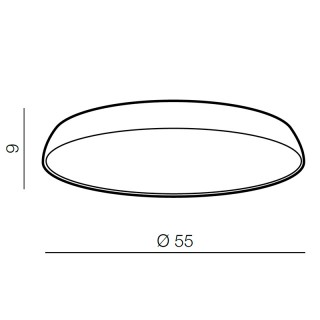 Накладной светильник Azzardo Cortona 55 4000K AZ2744-foto2