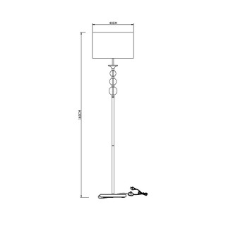 Торшер Zumaline REA RLL93163-1W-foto2
