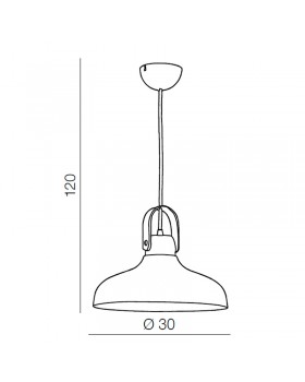 Подвесной светильник Azzardo Tessio 30 AZ1289-foto2